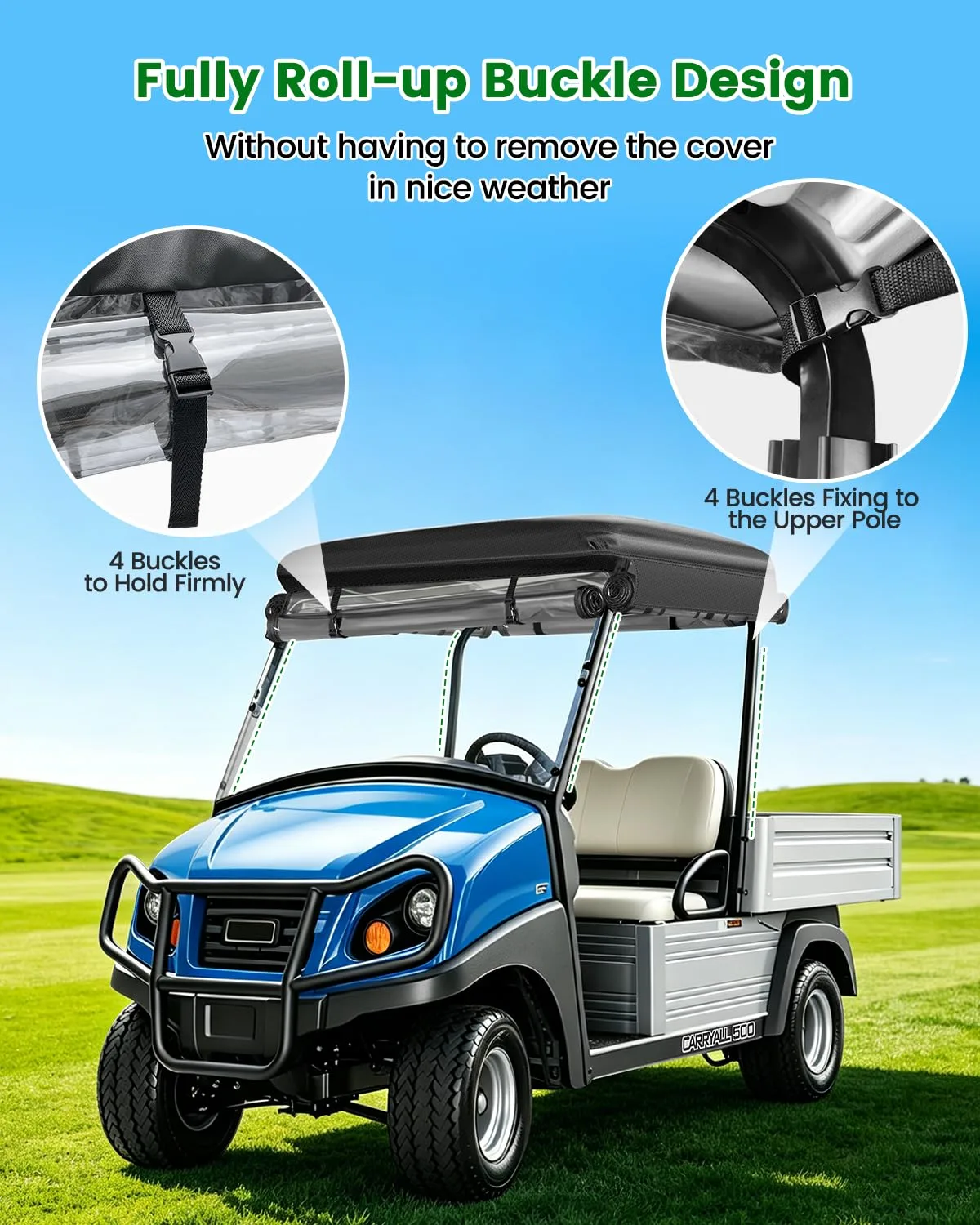 WEIMELL Enclosure for Club Car Carryall 300/500/700 image 4