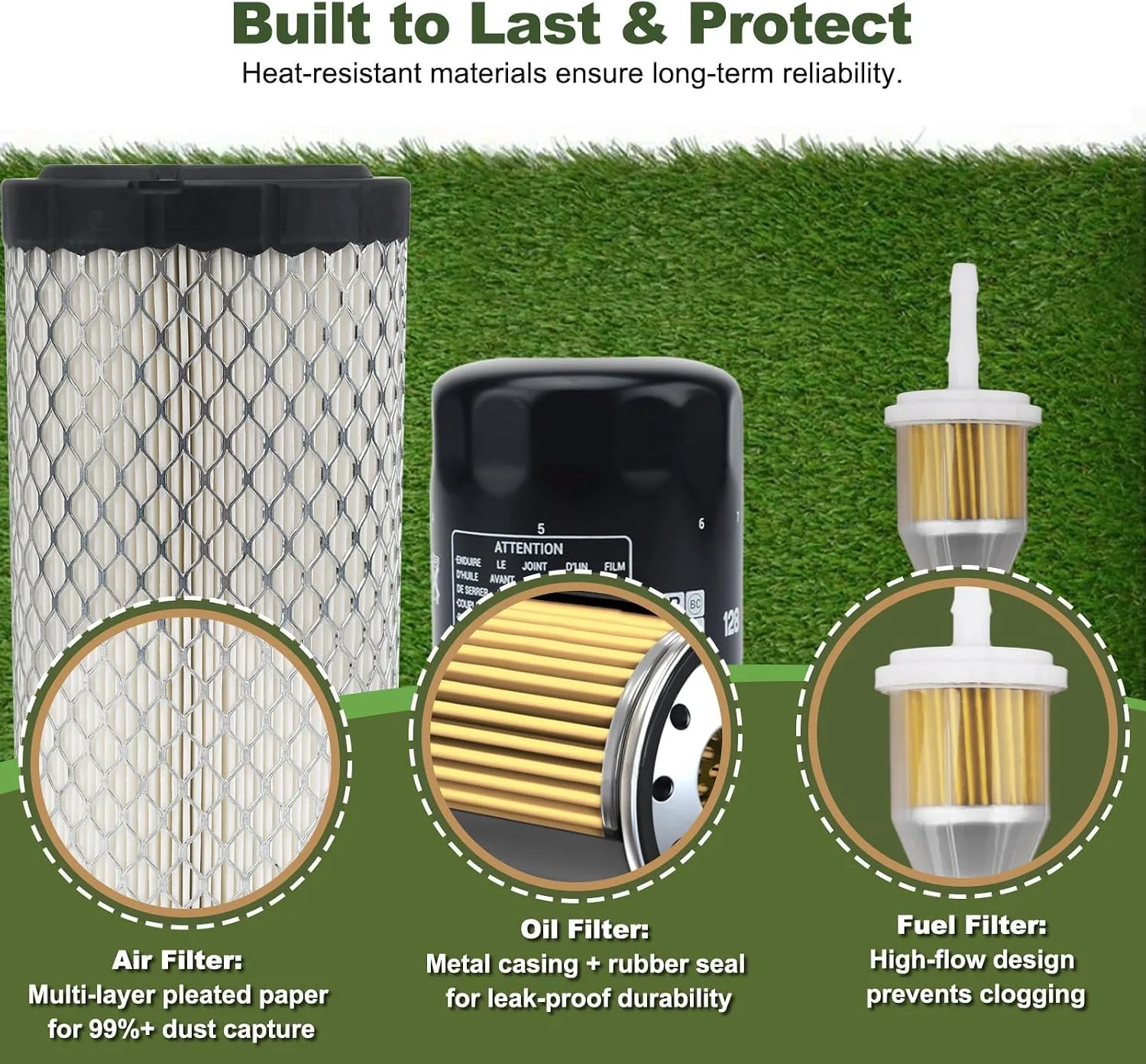 RARAYC Tune-Up Kit for Club Car Precedent FE350 image 3