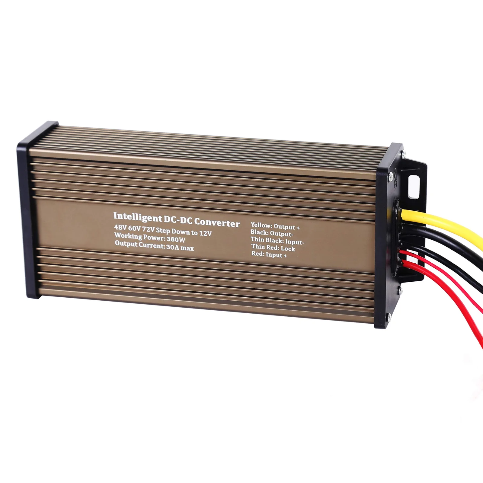 Pro Chaser 48–72V to 12V DC-DC Converter, 30A 360W