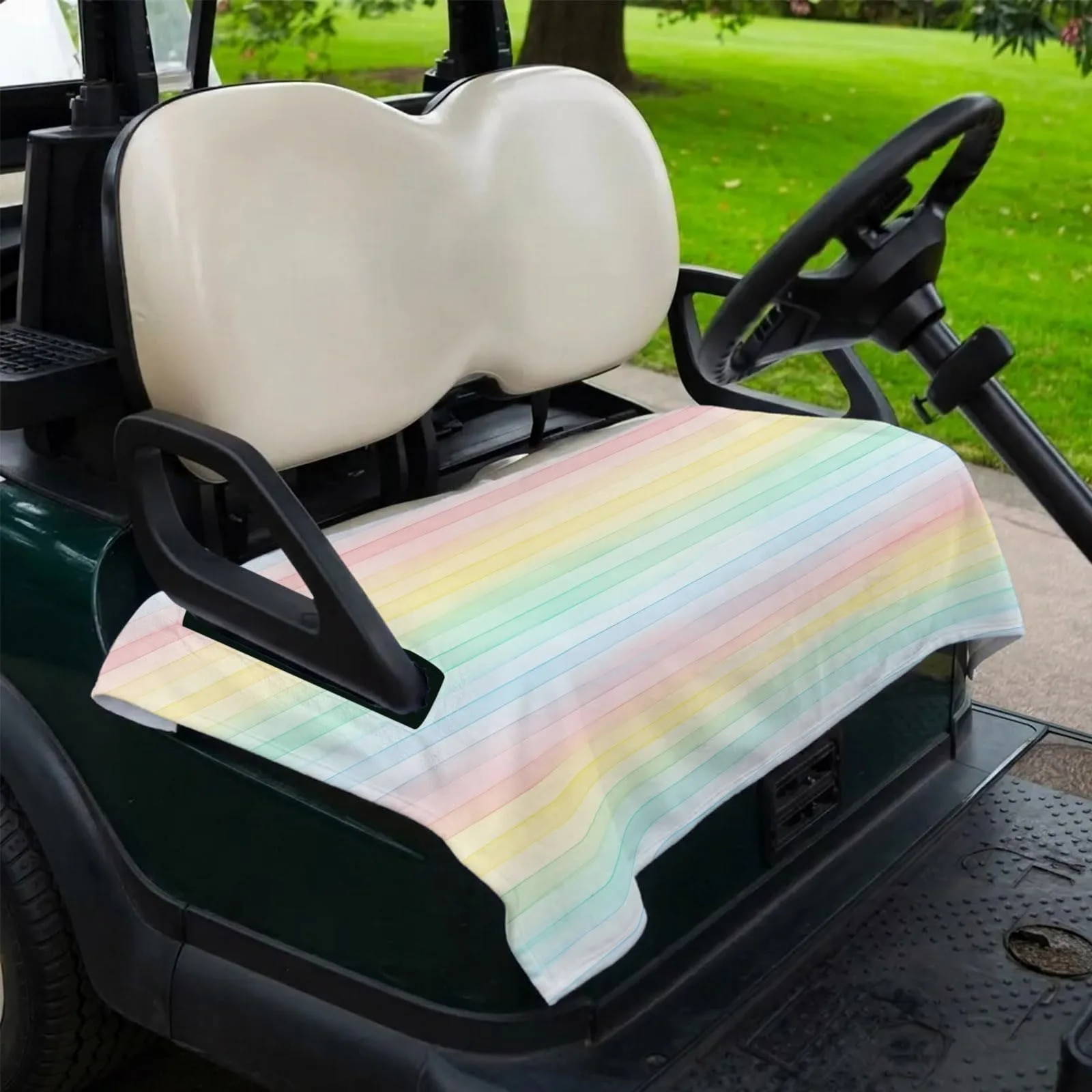 DecorLovee Golf Cart Seat Cover 51 x 31 in SkyBlue image 2