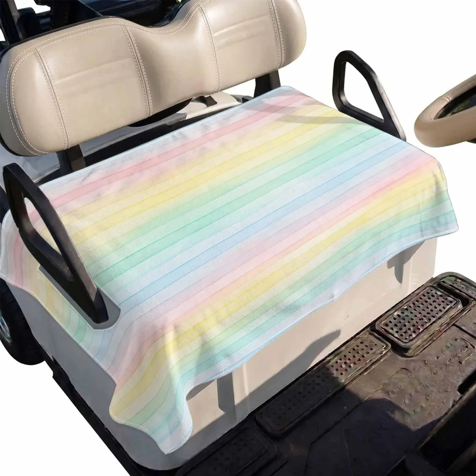 DecorLovee Golf Cart Seat Cover 51 x 31 in SkyBlue
