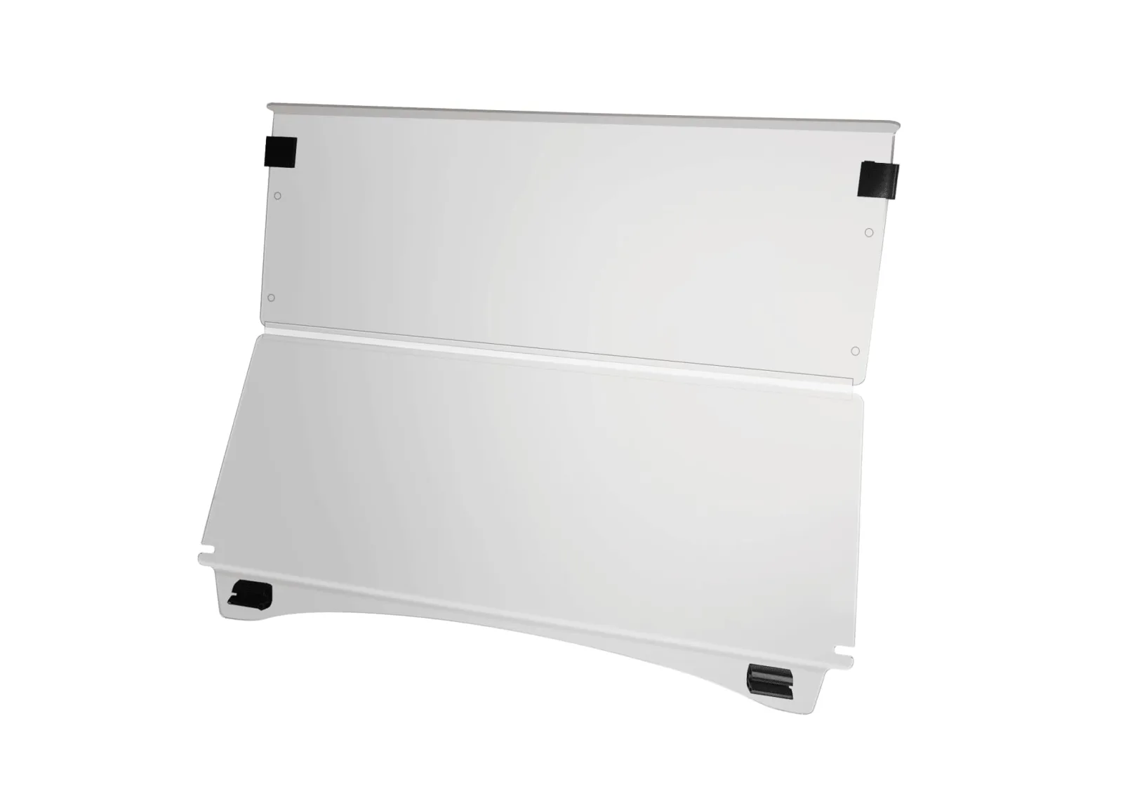 ACED Parts Clear Foldable Windshield for Yamaha G22