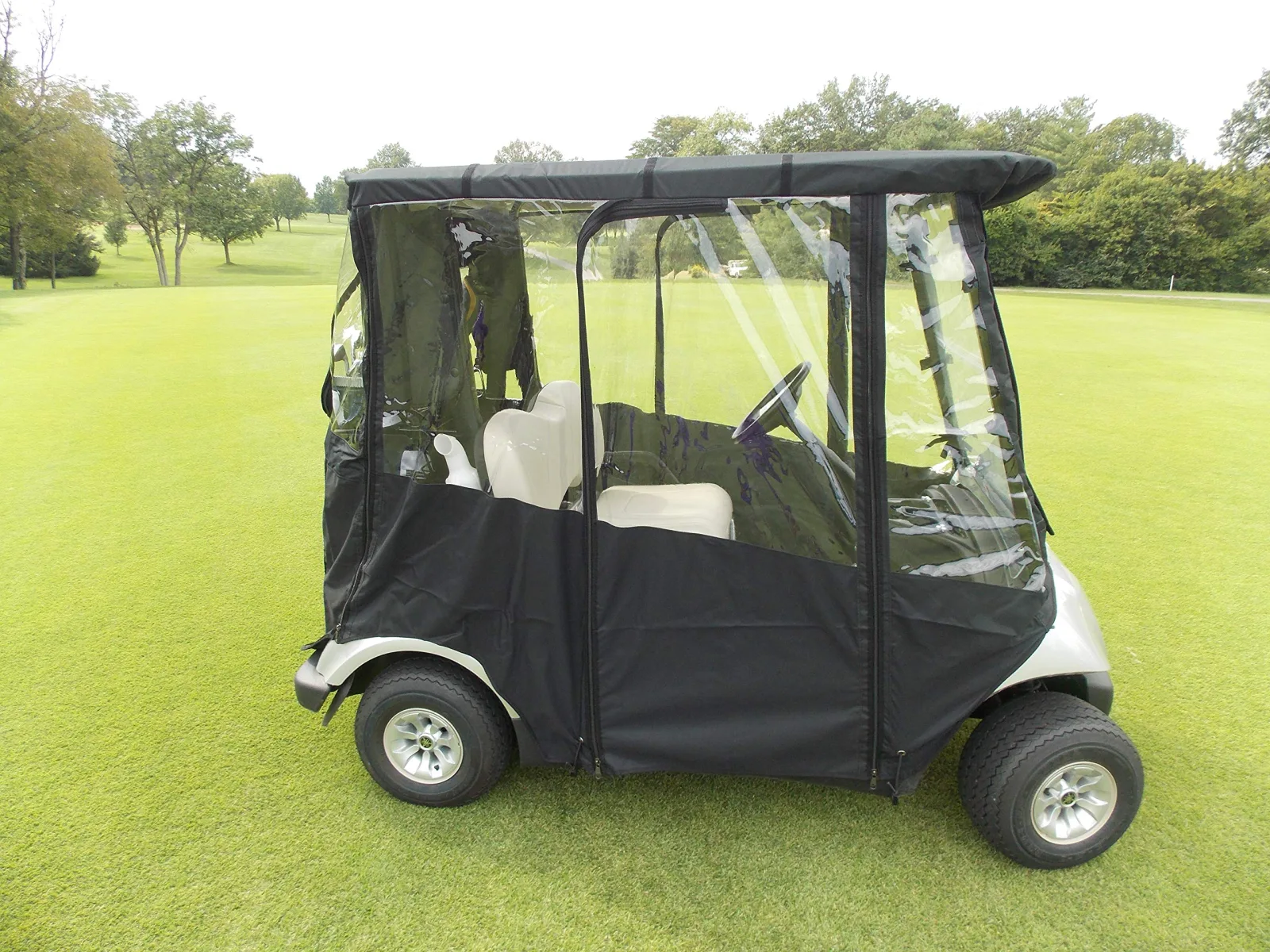 Doorworks Premium 4-Sided Golf Cart Cover for Yamaha Drive / Drive2 - 7E-PX45-DAMM image 4