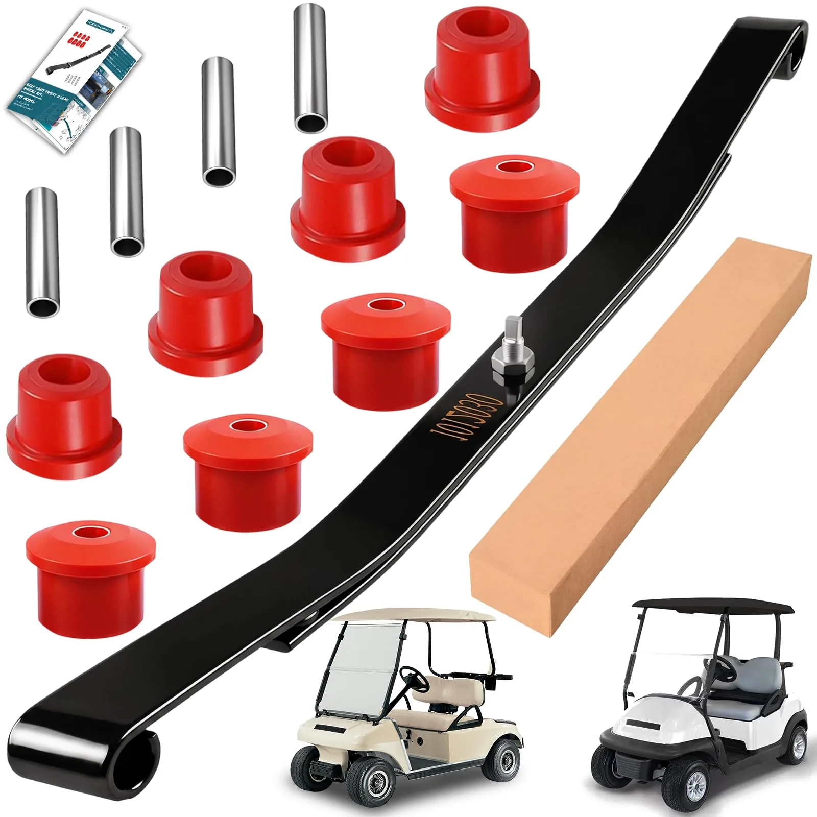 RIZINKART Front Leaf Spring Kit for Club Car DS & Precedent