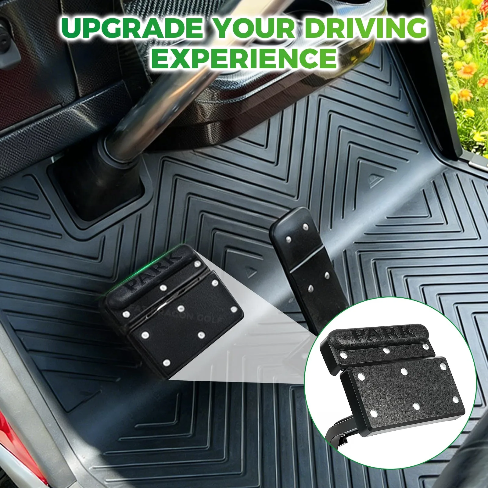 Panglong Brake Pedal Assembly for E-Z-GO TXT Golf Carts image 4