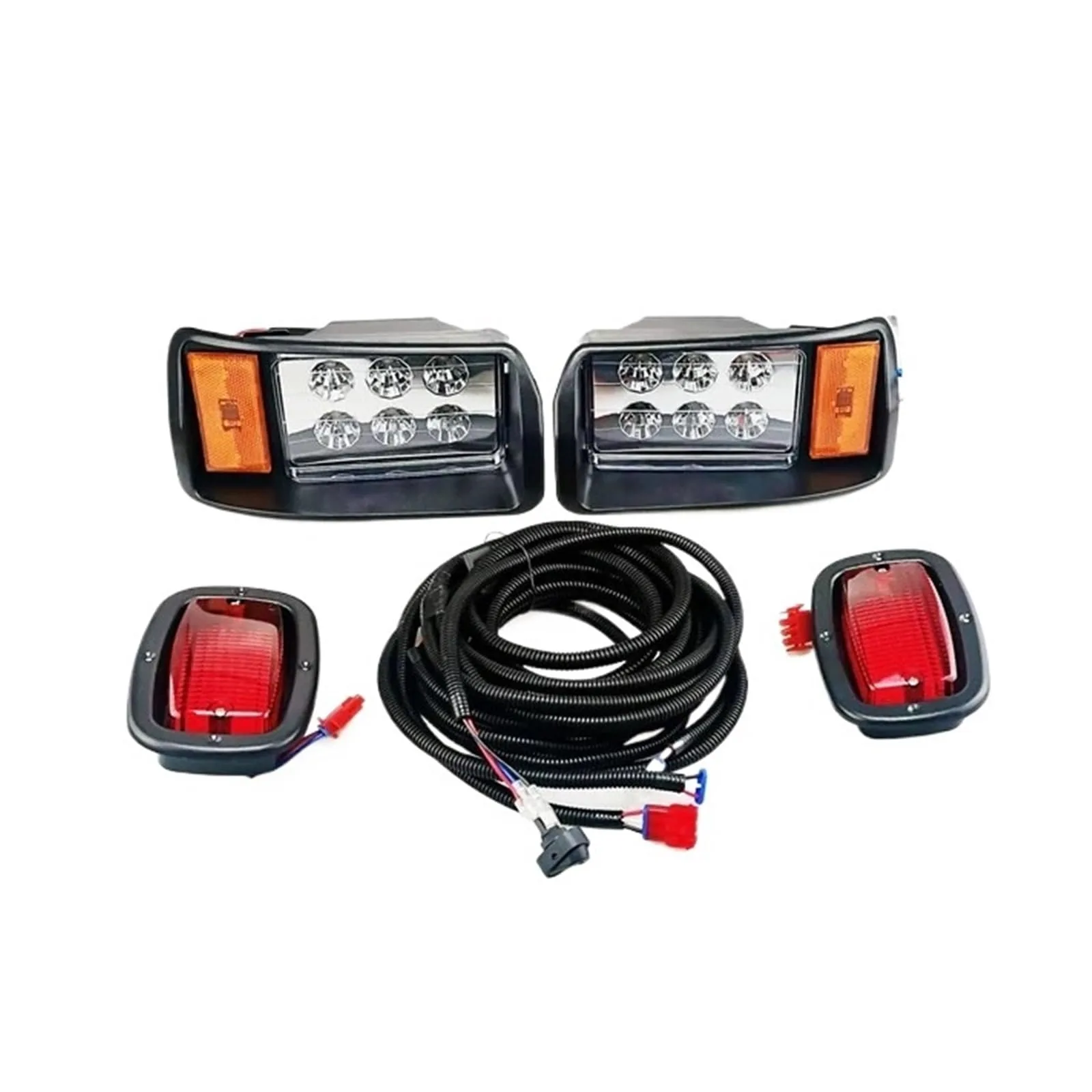 VKFWFMEU LED Headlights and Taillights for Club Car L6/L8