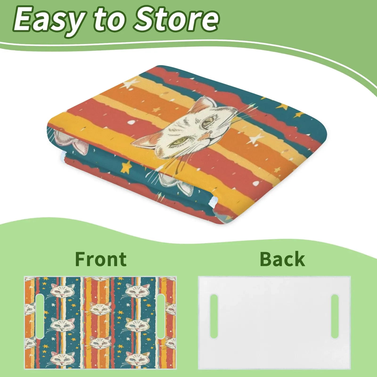 Tiveruda Golf Cart Seat Cover for Double Seats image 4
