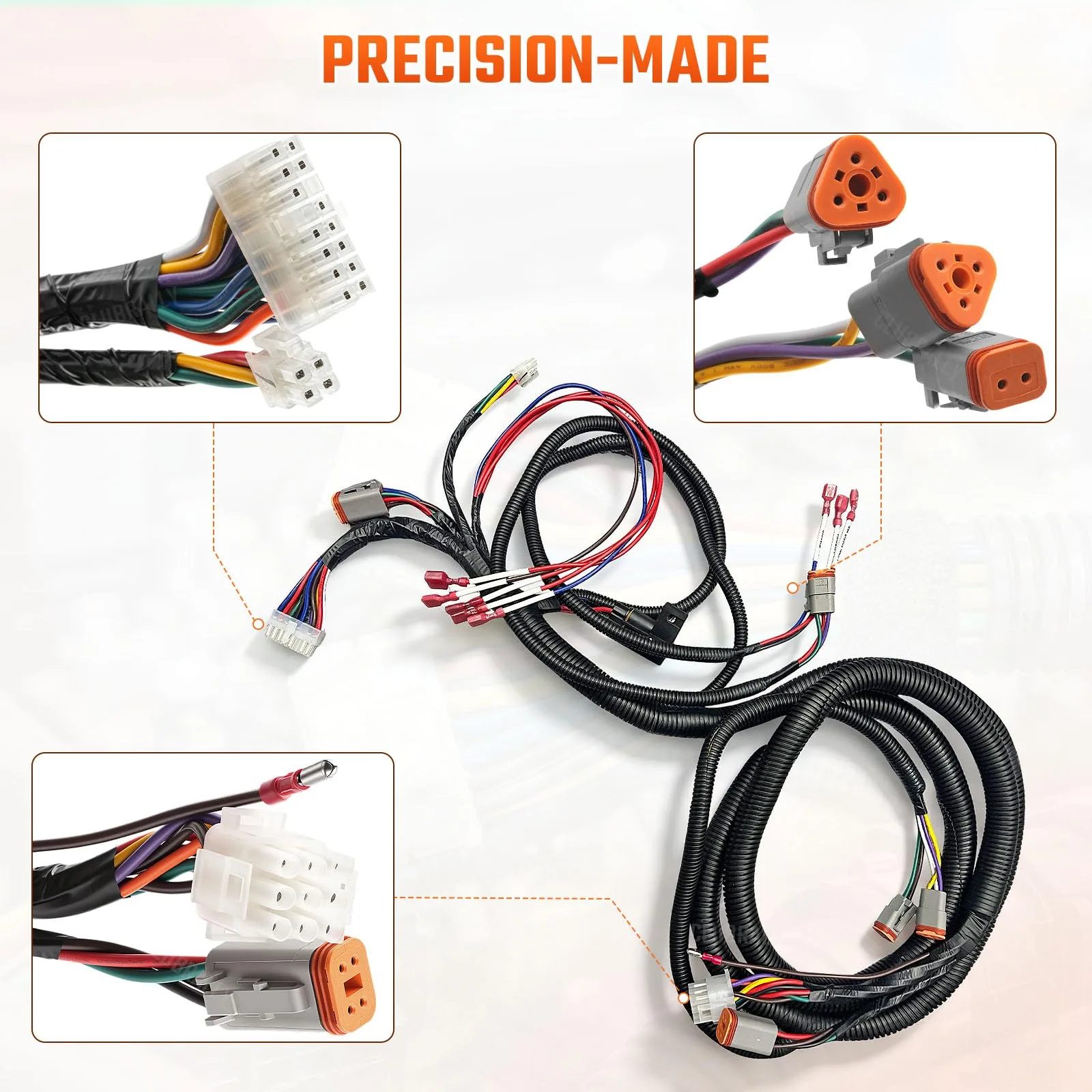 CLUBRALLY Club Car Precedent Wiring Harness Kit image 3