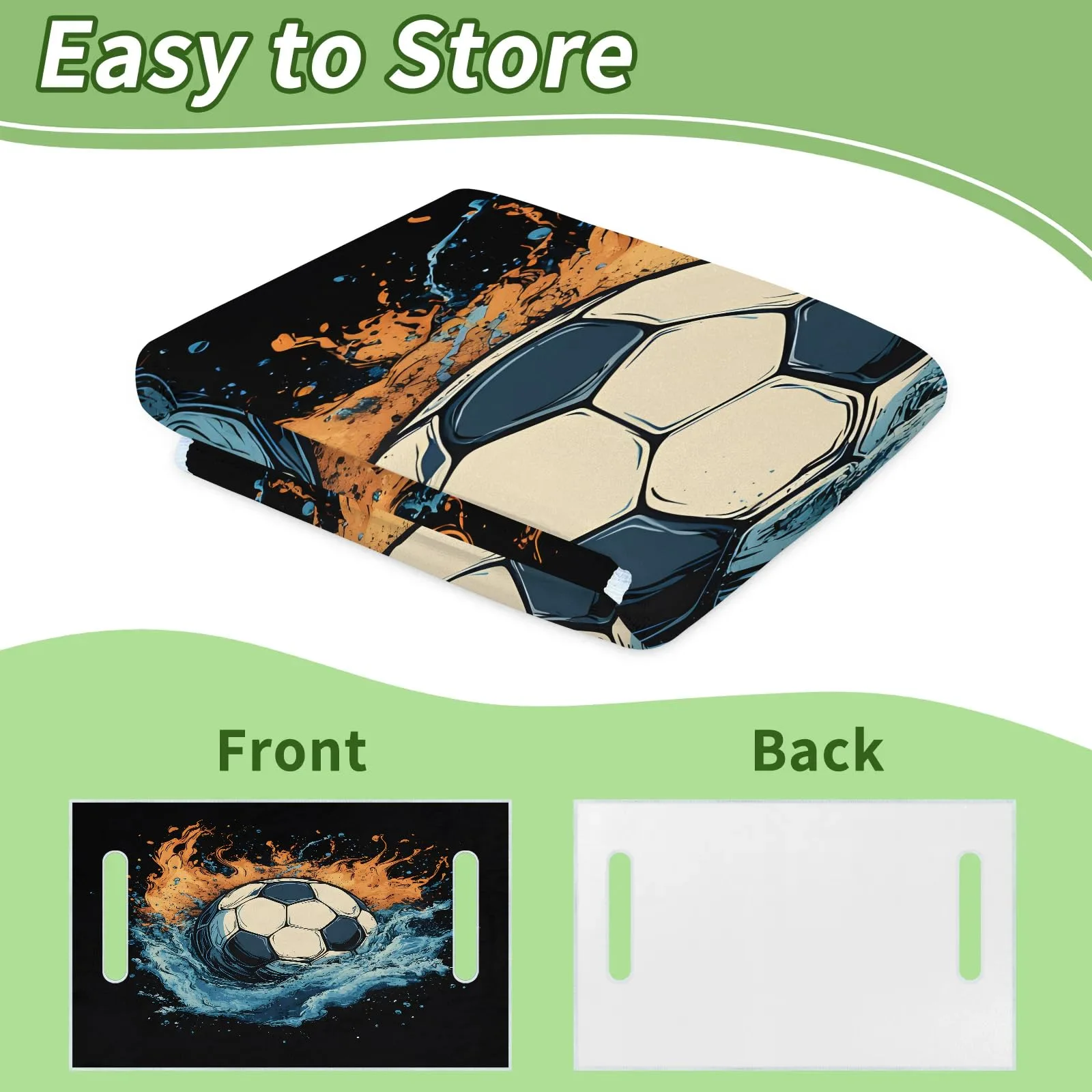 Tiveruda Golf Cart Seat Cover for Double Seats, 51 x 31 in image 4
