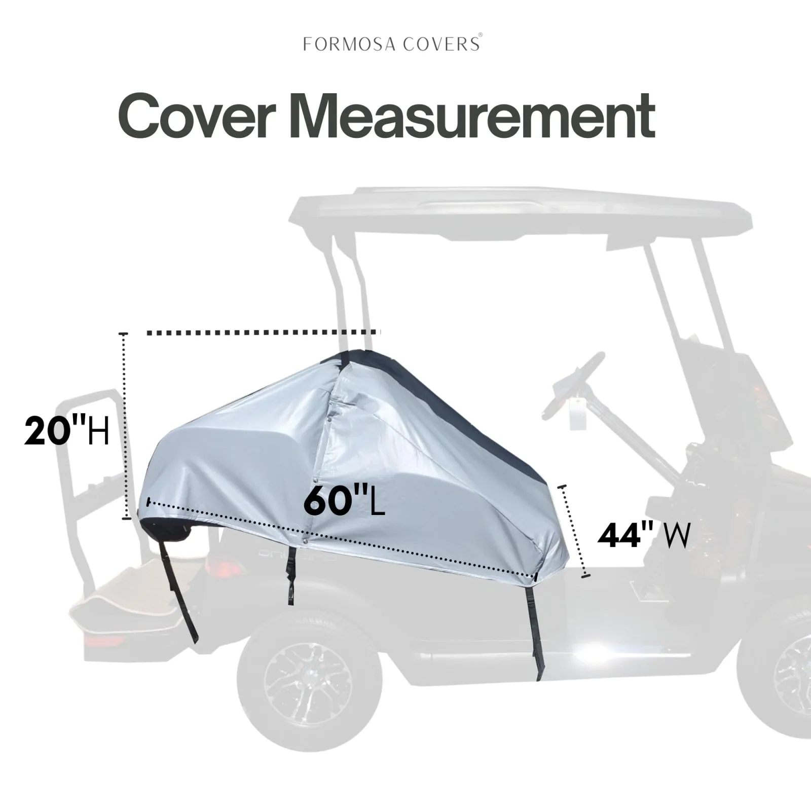 Formosa Covers Universal Golf Cart Seat Cover image 3