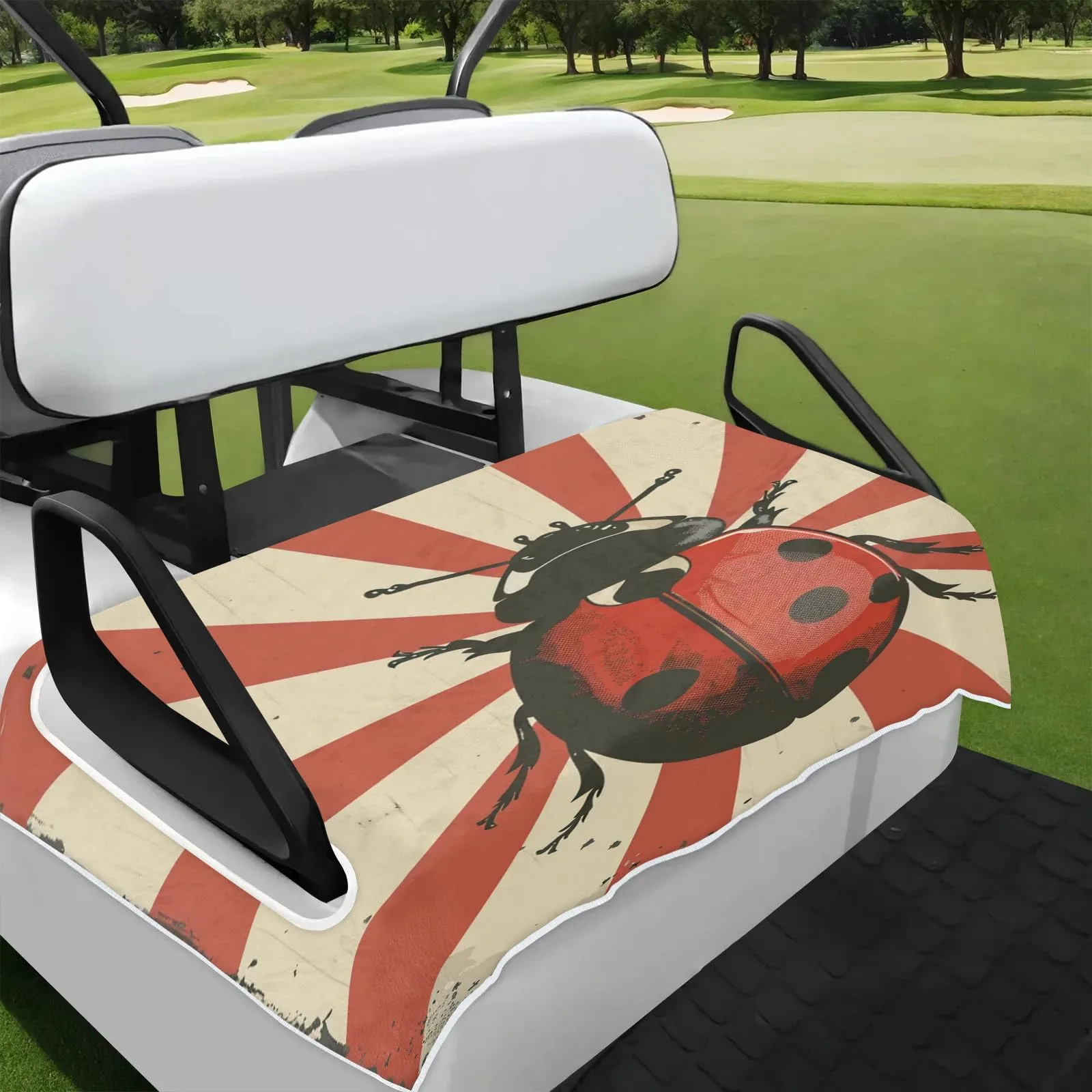 Tiveruda Golf Cart Seat Cover, 51 x 31 in