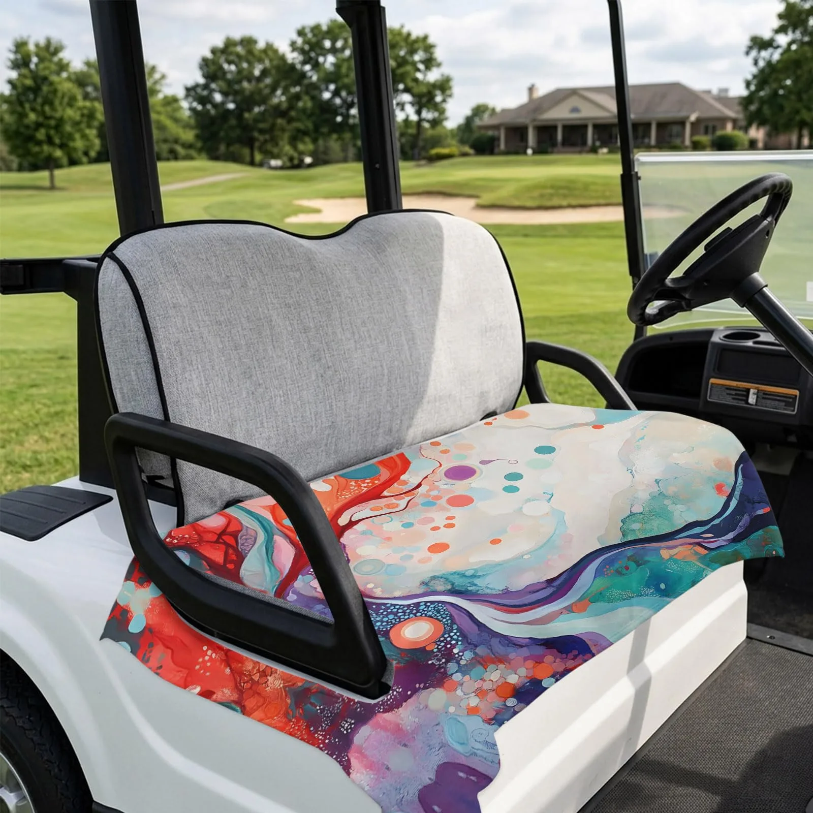 DecorLovee Golf Cart Seat Cover 51 x 31 in image 4