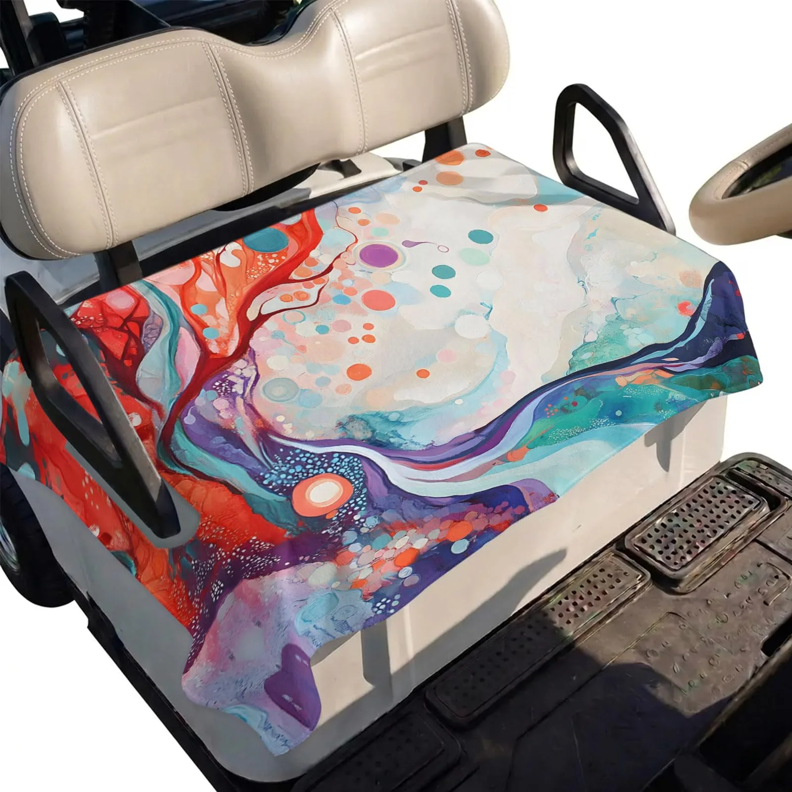DecorLovee Golf Cart Seat Cover 51 x 31 in