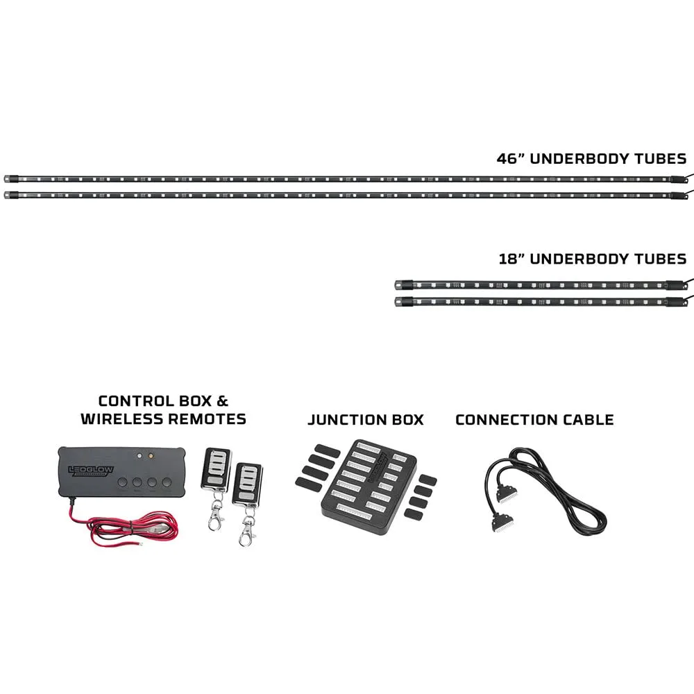 LEDGlow Golf Cart LED Underglow Kit LU-EGC-M-LIMO.1 image 2