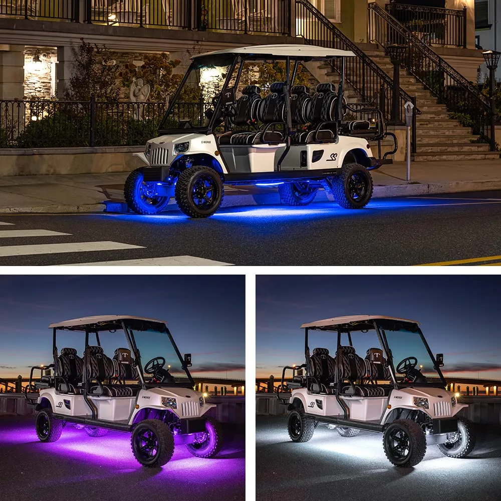 LEDGlow Golf Cart LED Underglow Kit LU-EGC-M-LIMO.1 image 4
