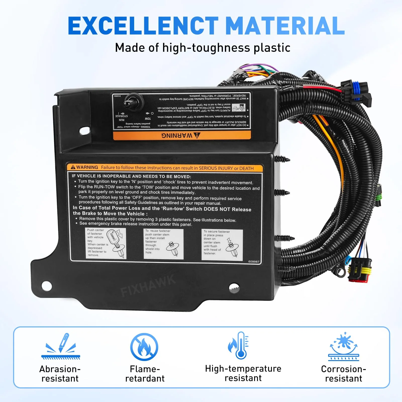FIXHAWK EZGO RXV Speed Controller Wiring Harness FK-0019 image 3