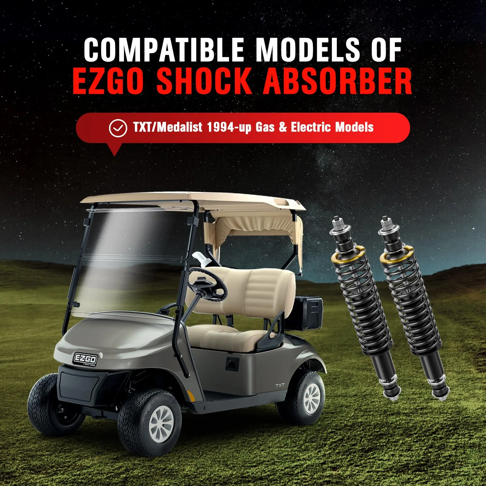 OMEIPMEO Shocks for E-Z-GO TXT and Medalist 1994-Up image 2