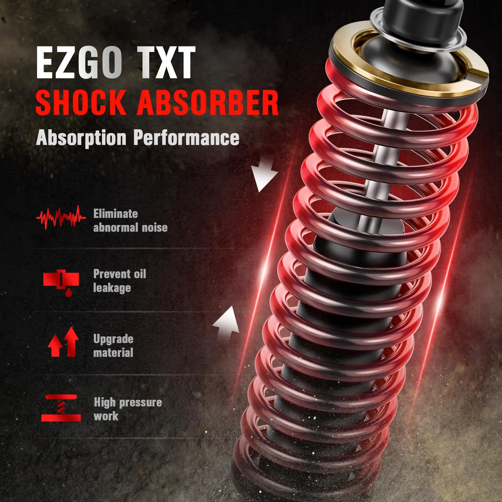 OMEIPMEO Shocks for E-Z-GO TXT and Medalist 1994-Up image 3