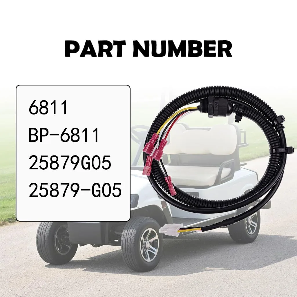 Holdia BP-6811 Pedal Box Wiring Harness for E-Z-GO PDS image 2