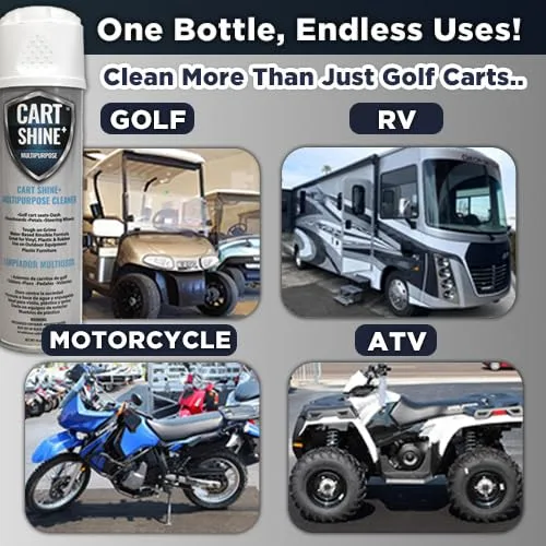 Club Clean Cart Shine Golf Cart Cleaner and Polish image 3