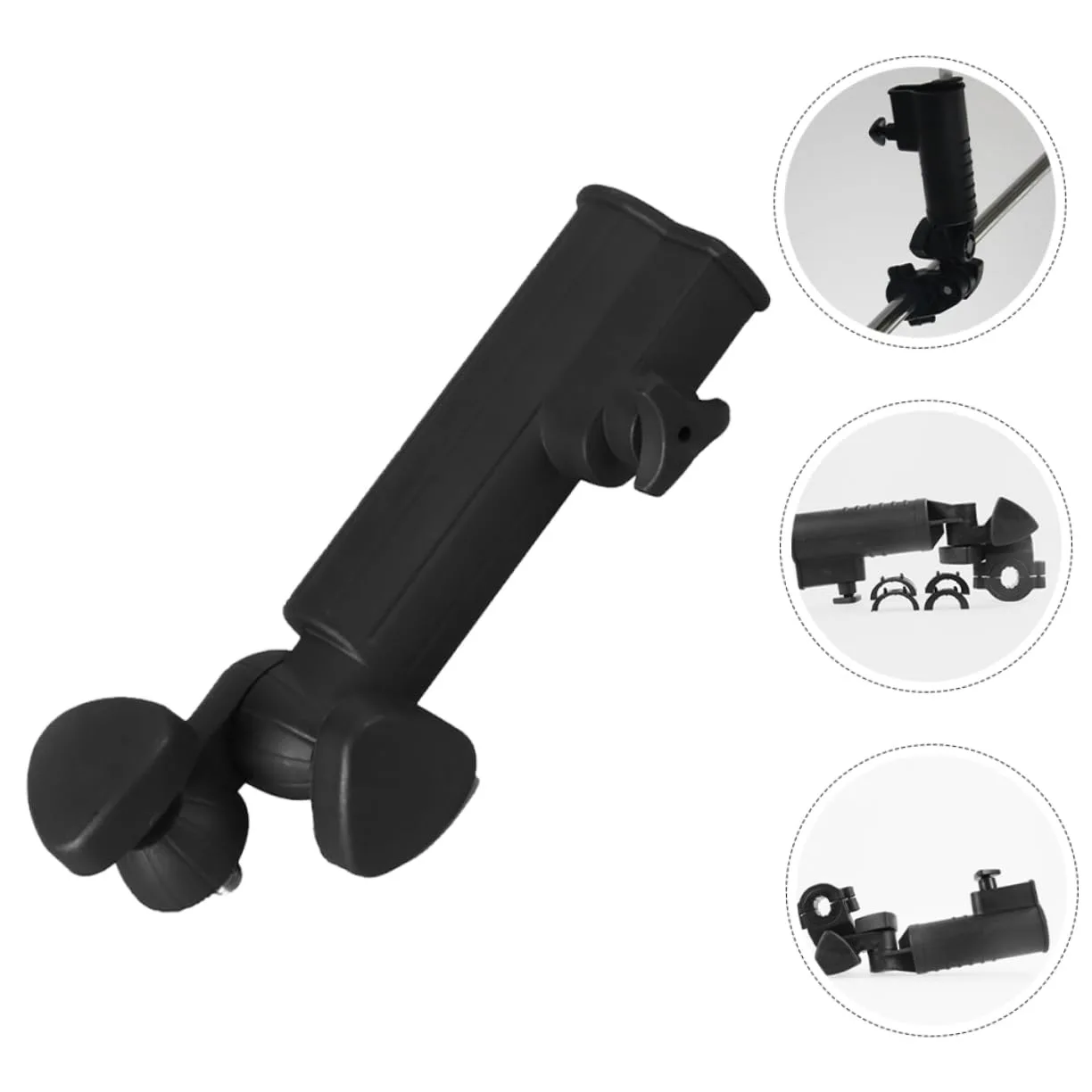 Parliky Adjustable Golf Cart Umbrella Holder Clamp image 3