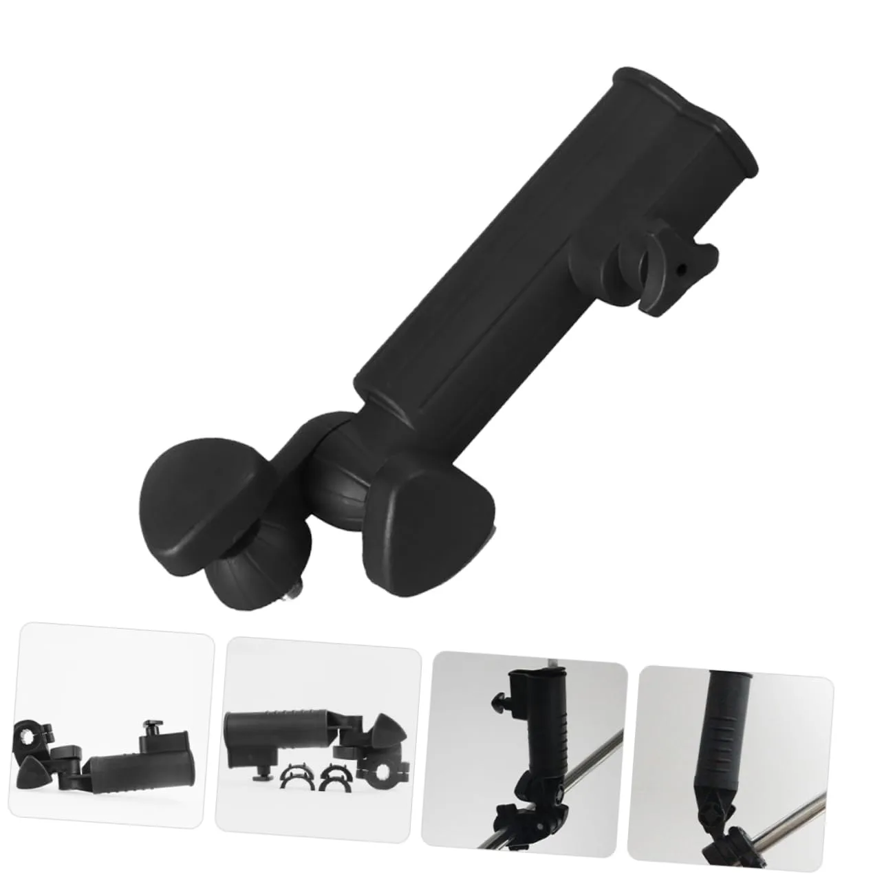 Parliky Adjustable Golf Cart Umbrella Holder Clamp image 4