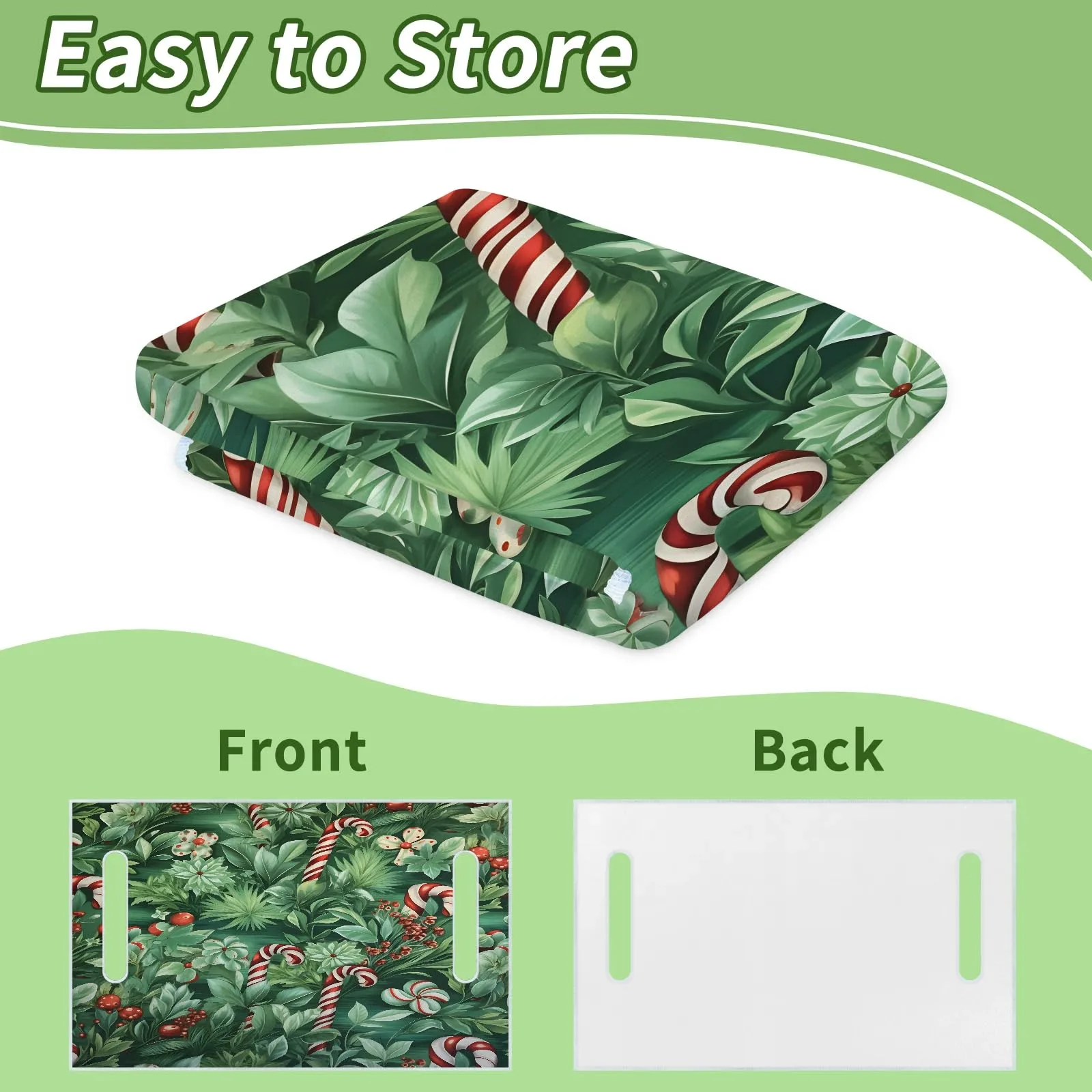 Tiveruda Golf Cart Seat Cover Blanket for Double Seats image 4