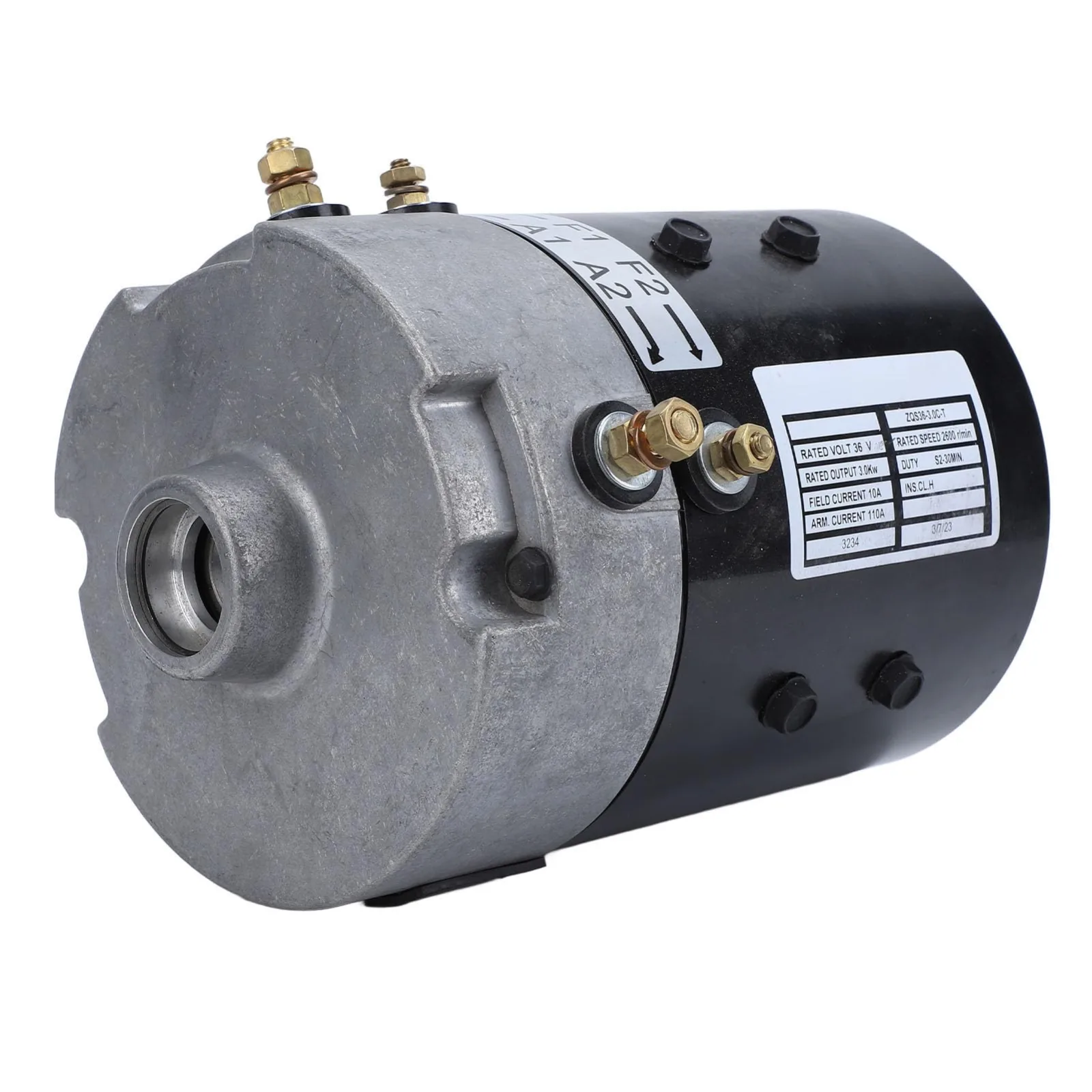36V Electric Motor for E-Z-GO TXT PDS, 2.0 HP 2600 RPM image 3