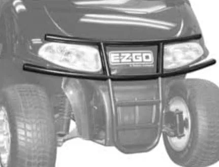 3G Front Upper Brush Guard Bumper for E-Z-GO RXV image 2