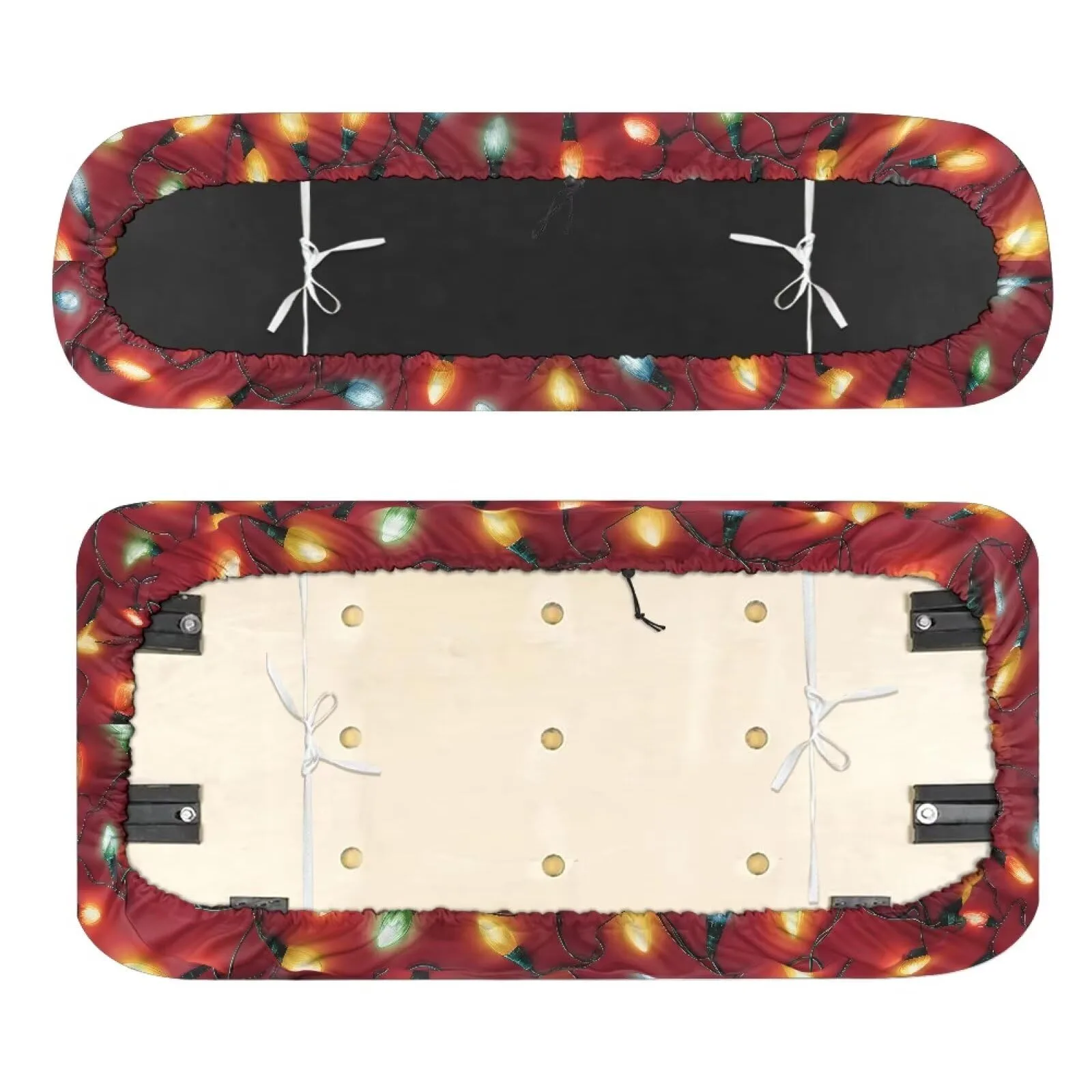Quidrwyo Colorful Light Golf Cart Seat Cover Set image 2