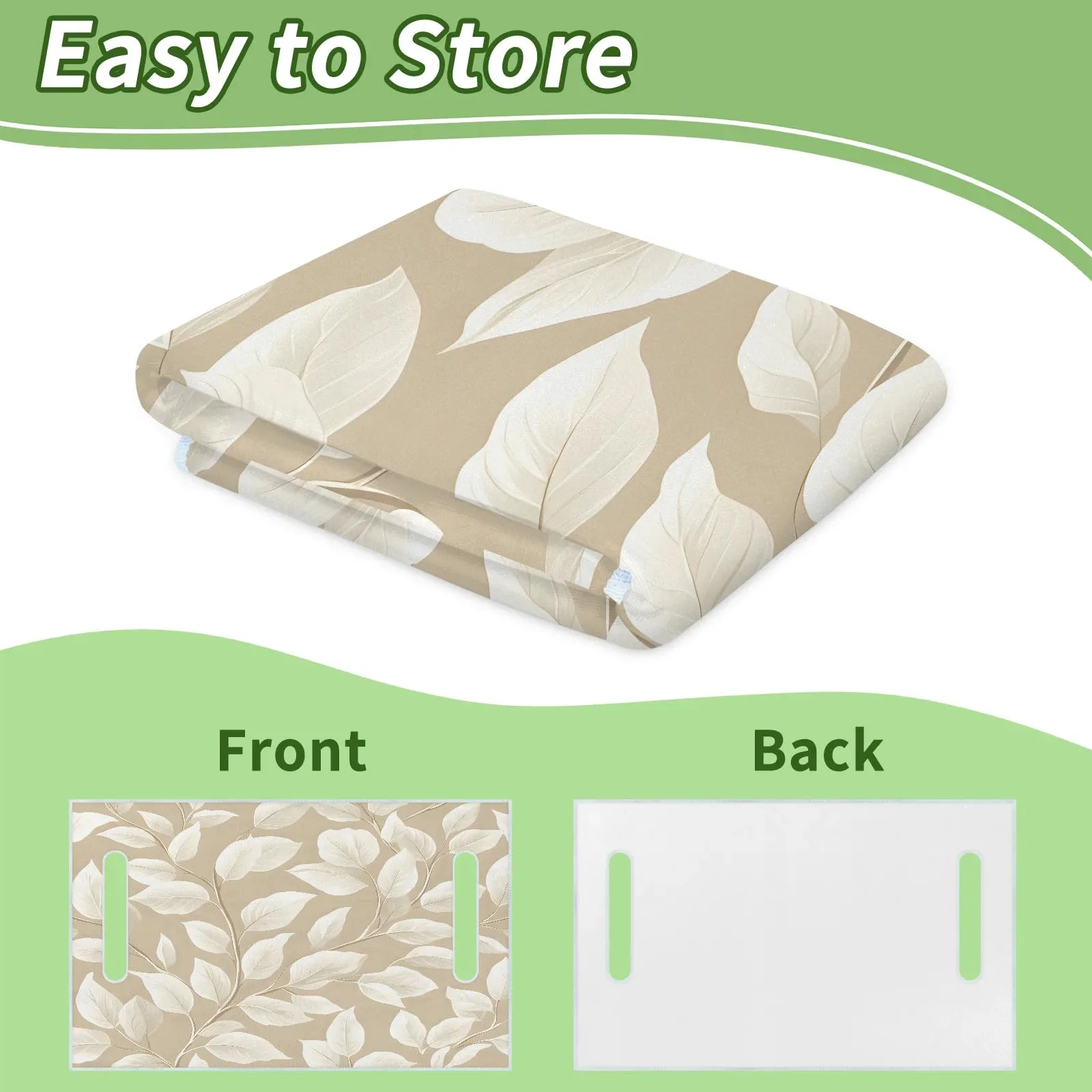 Tiveruda Golf Cart Seat Cover for Double Seats image 4