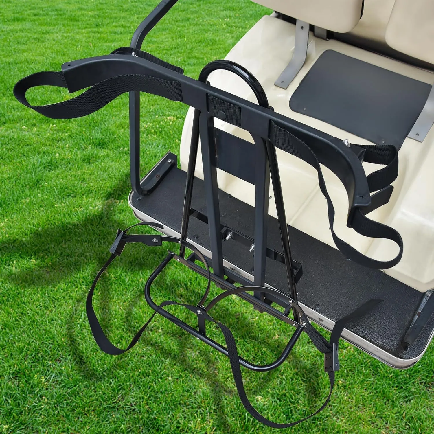 Shu-Ran Golf Cart Rear Seat Bag Holder Rack image 4