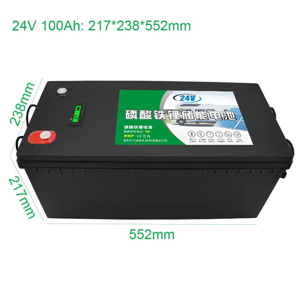 HJGHY 24V LiFePO4 Deep-Cycle Battery image 2