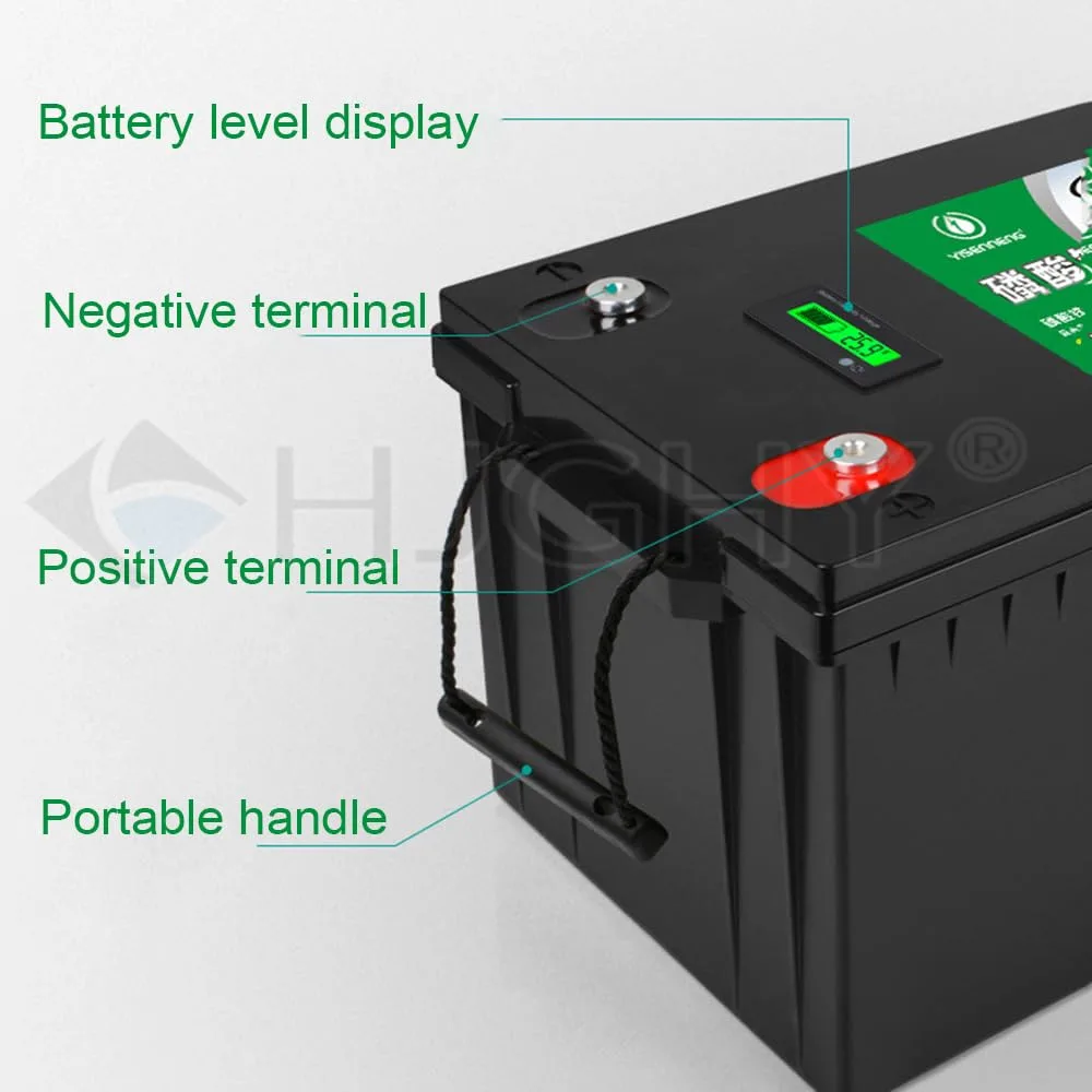 HJGHY 24V LiFePO4 Deep-Cycle Battery image 3