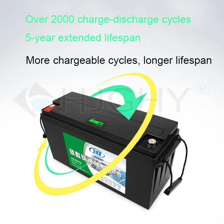 HJGHY 24V LiFePO4 Deep-Cycle Battery image 4