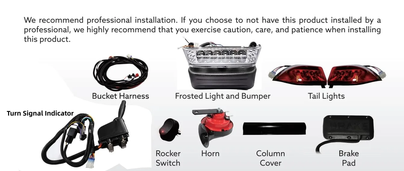 BestAccess LED Light Kit for Club Car Precedent 2004+ image 3
