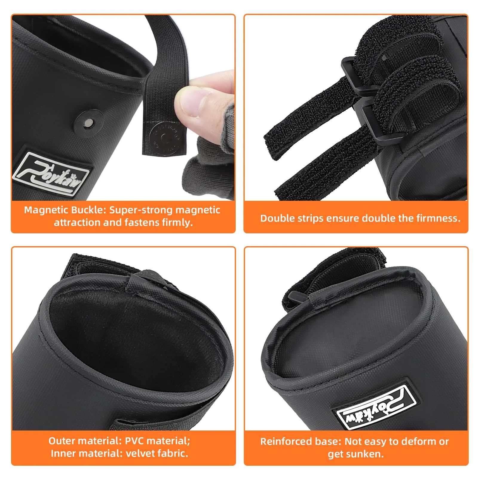 Roykaw RG0588 Golf Cart Rangefinder Pouch Holder image 4