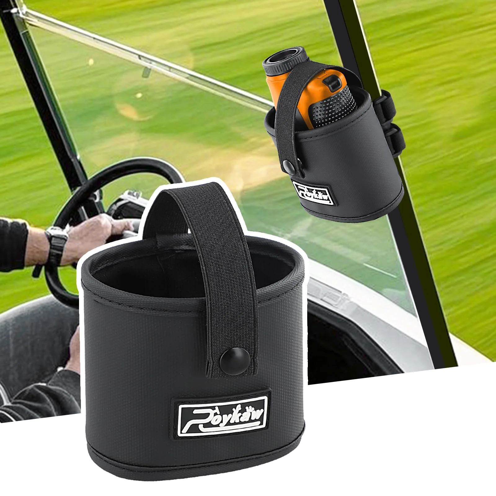 Roykaw RG0588 Golf Cart Rangefinder Pouch Holder