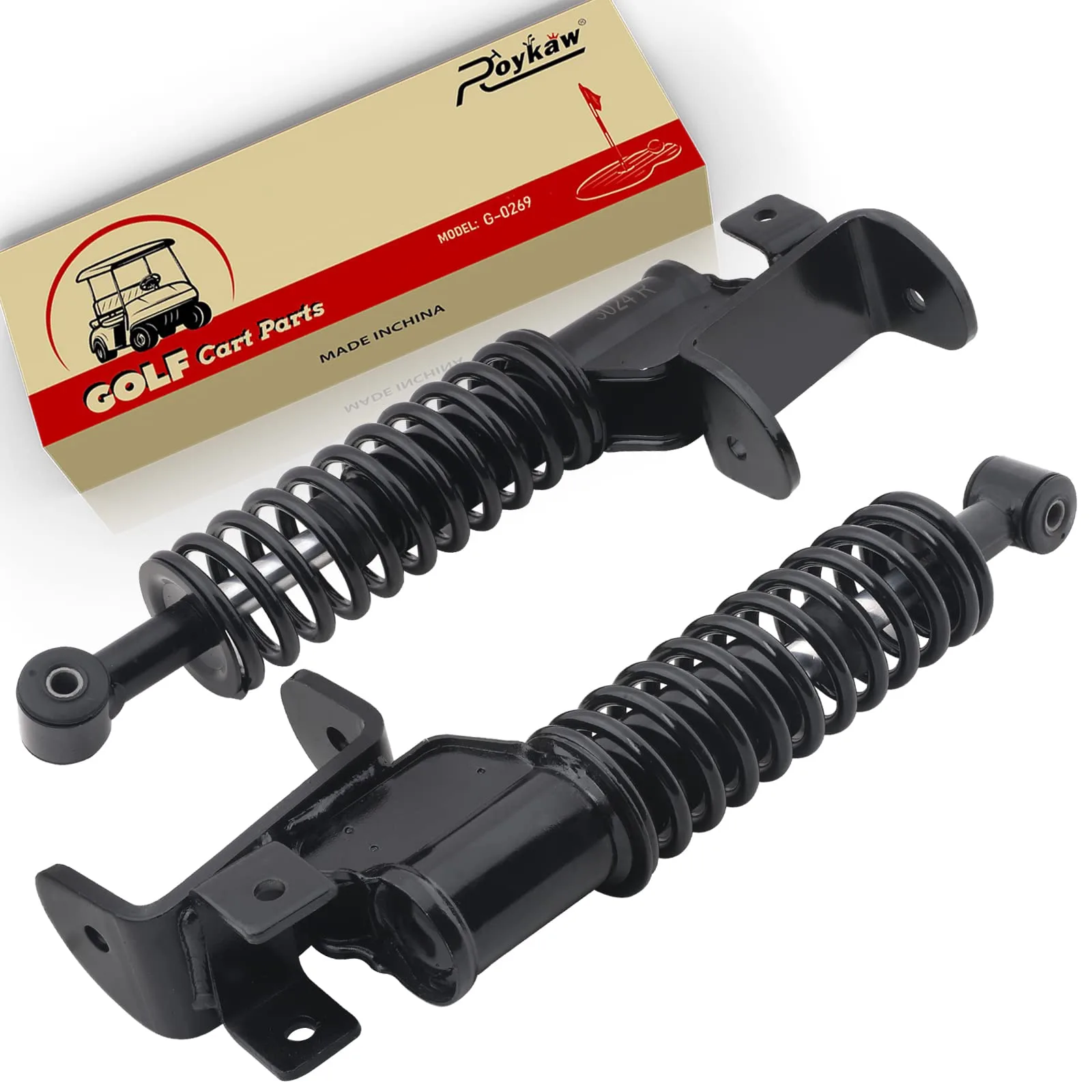 Roykaw Front Shock Strut Assembly for E-Z-GO RXV