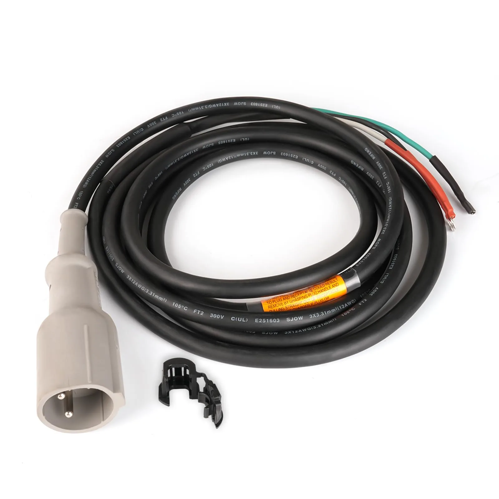 Panglong 48V Club Car Charger Plug and 130-Inch Cord