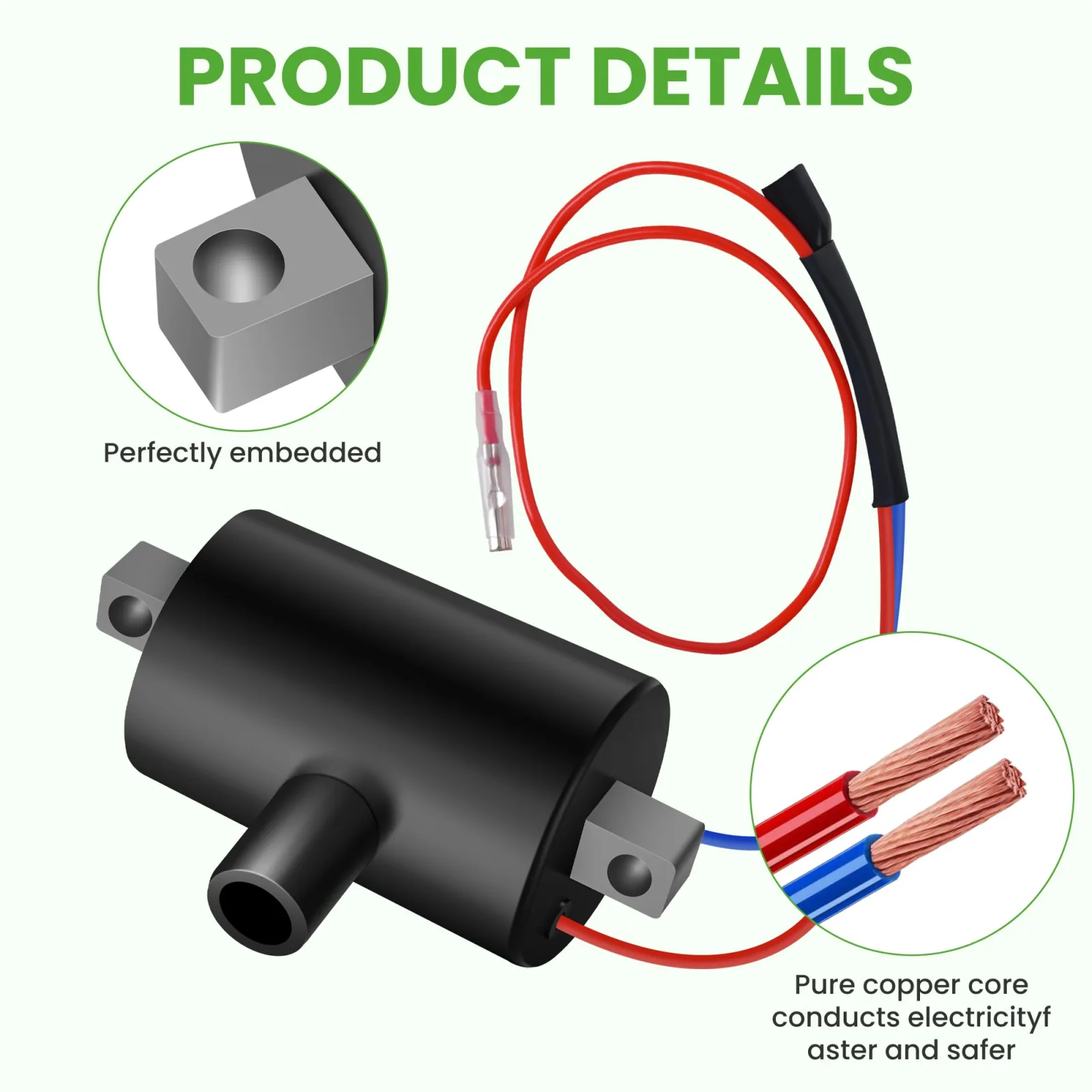 10L0L Ignition Coil for E-Z-GO 2-Cycle Gas Carts image 4