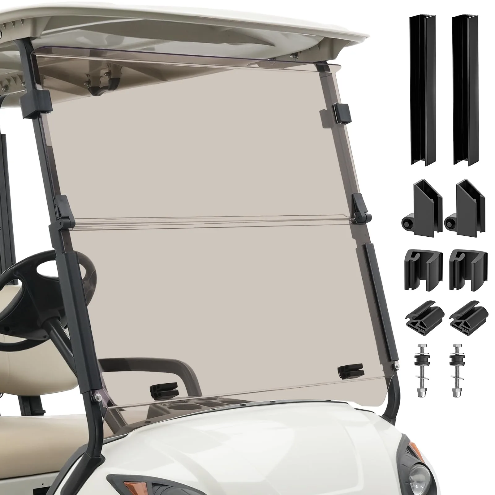 CLUBRALLY Windshield for 2007-2016 Yamaha G29/Drive