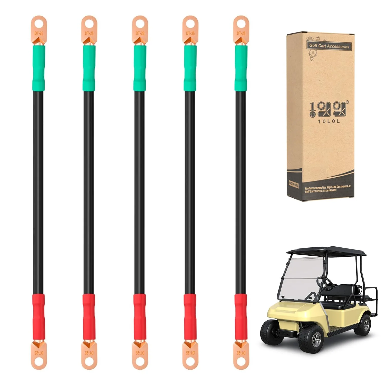 10L0L 00570-A Golf Cart Battery Cable Kit
