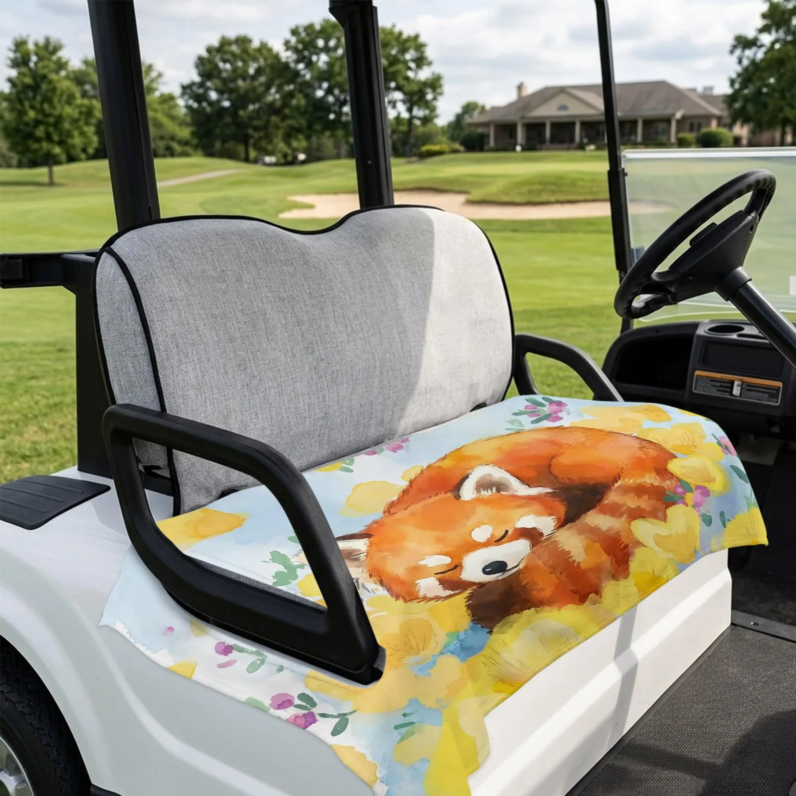 DecorLovee Golf Cart Seat Cover for 2-Seater Carts image 4