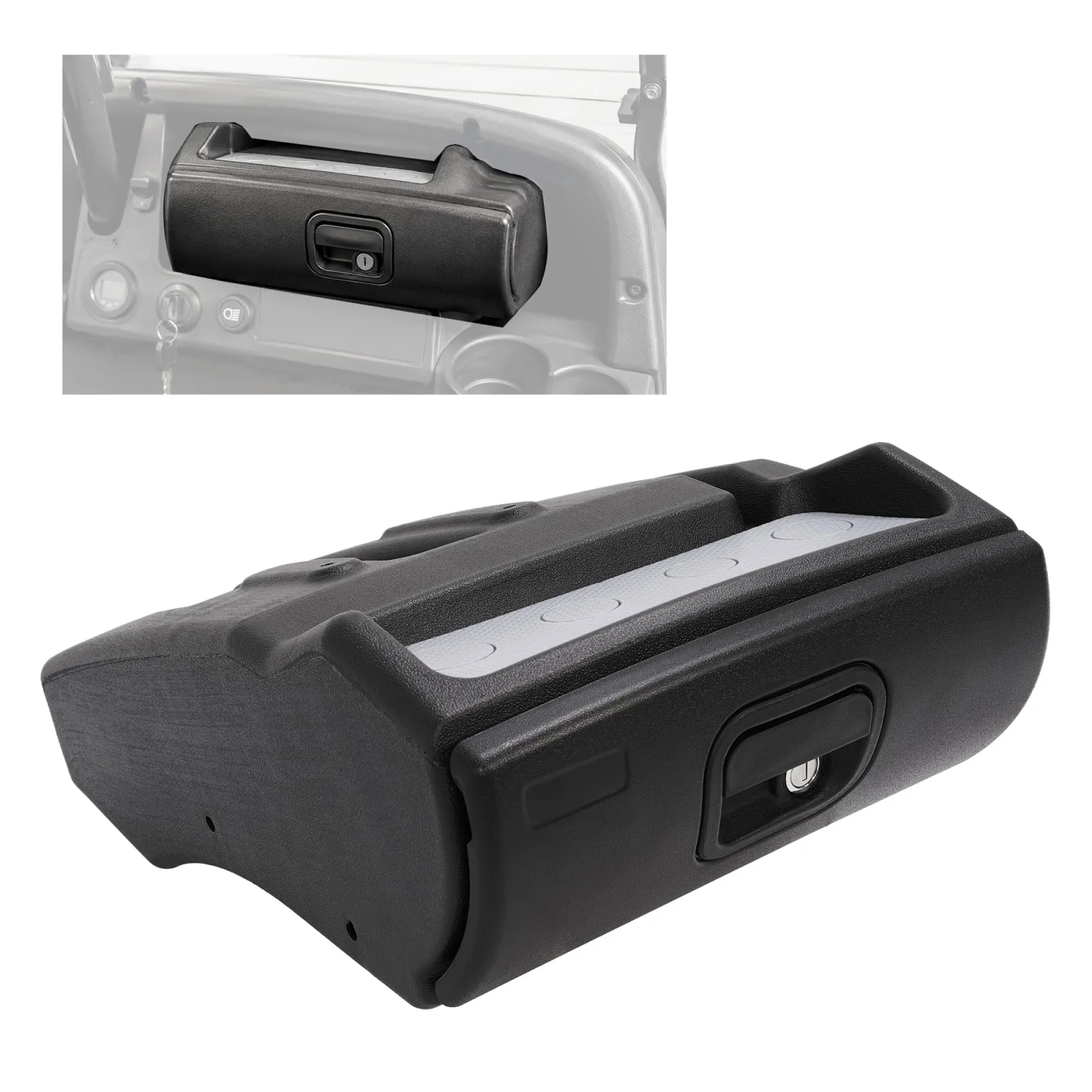 WUTIST GO-4815 Lockable Glove Box for Club Car