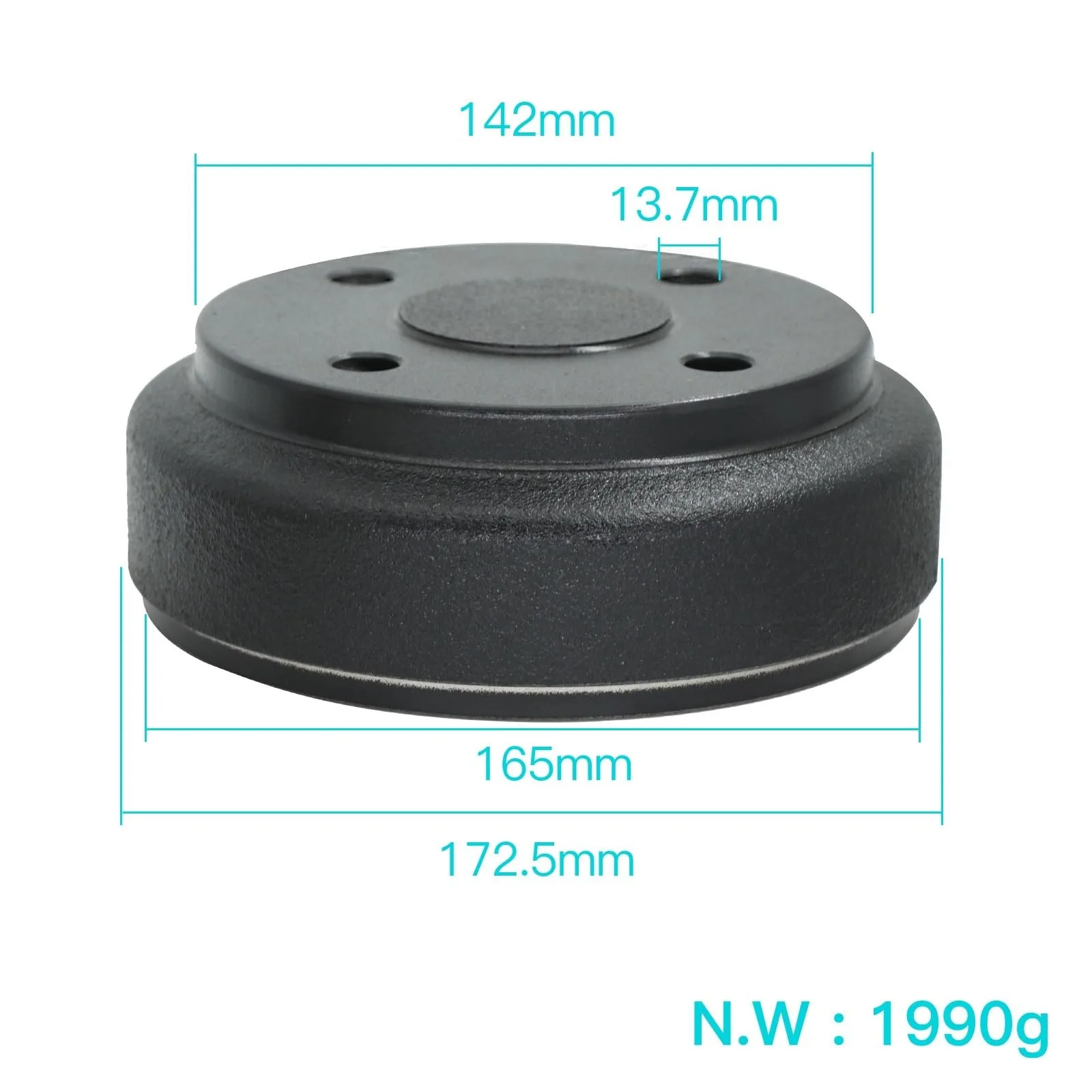 сYKKxBKGM Golf Cart Brake Drum Set image 4