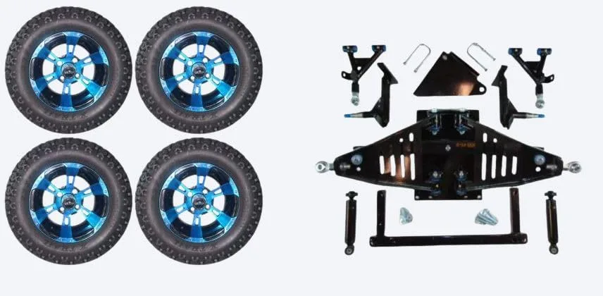 3G 6-Inch Lift Kit for Yamaha Drive II Electric Carts