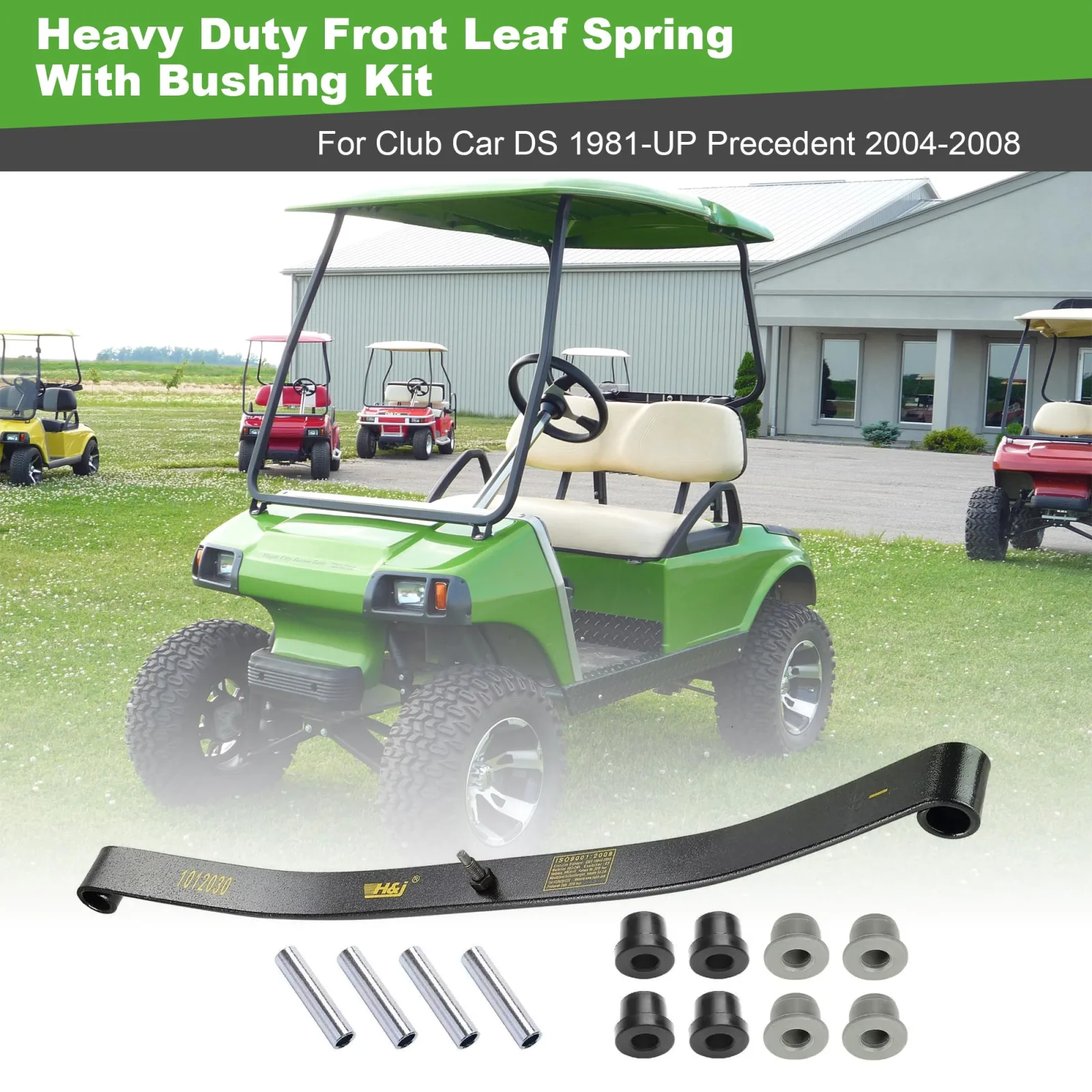 10L0L Front Leaf Spring Kit for Club Car DS and Precedent image 3