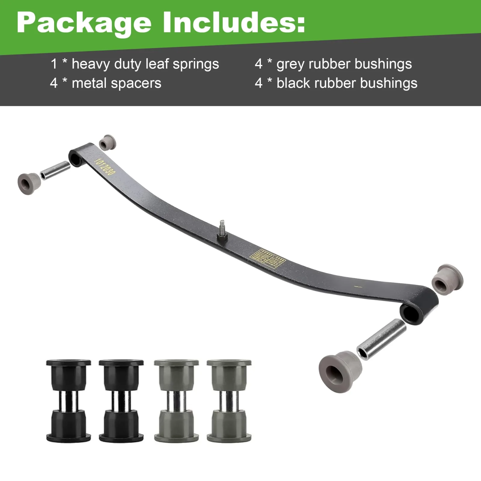 10L0L Front Leaf Spring Kit for Club Car DS and Precedent image 4