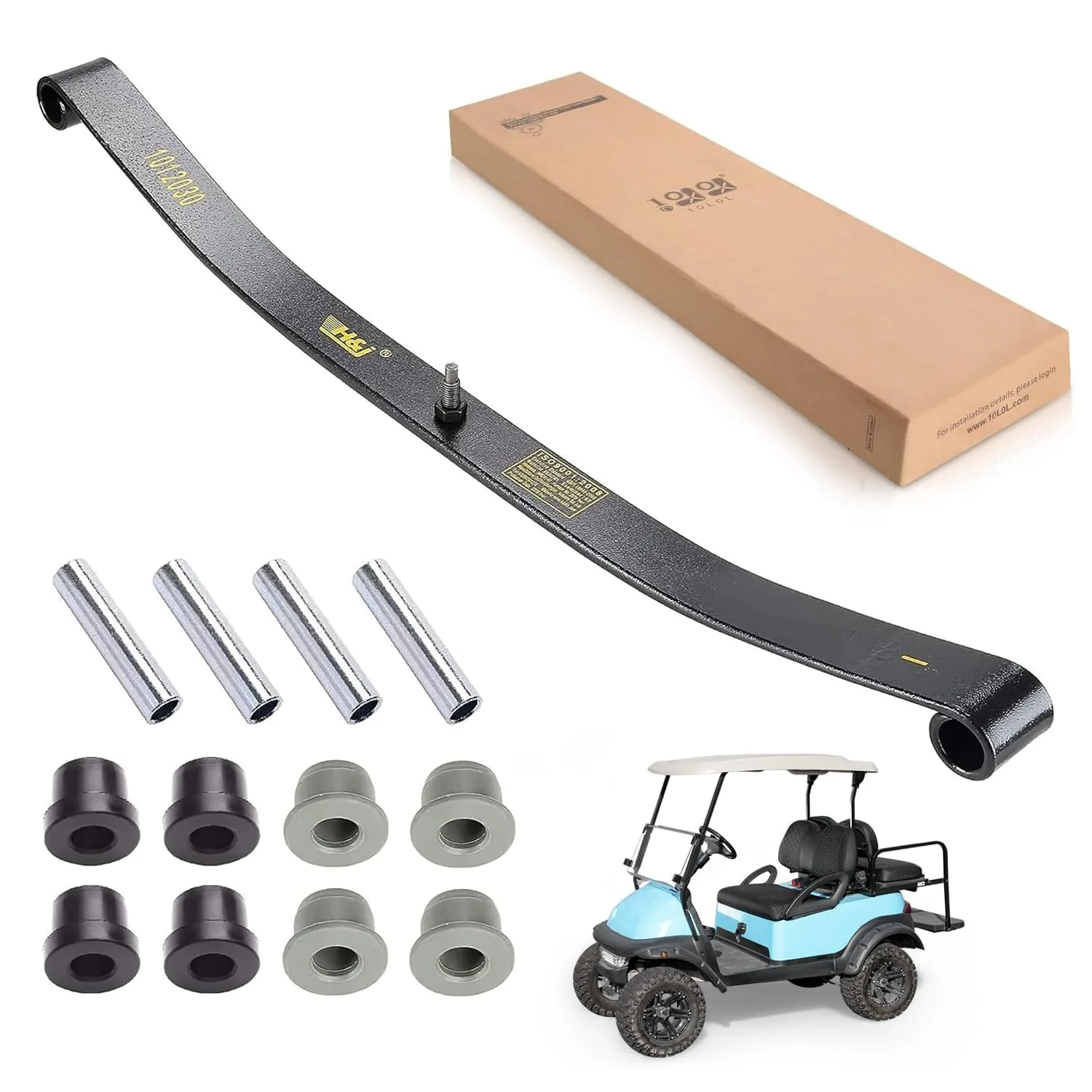 10L0L Front Leaf Spring Kit for Club Car DS and Precedent